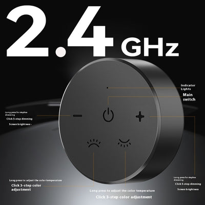 Curved Computer Monitor Eye Protection Hanging Lamp